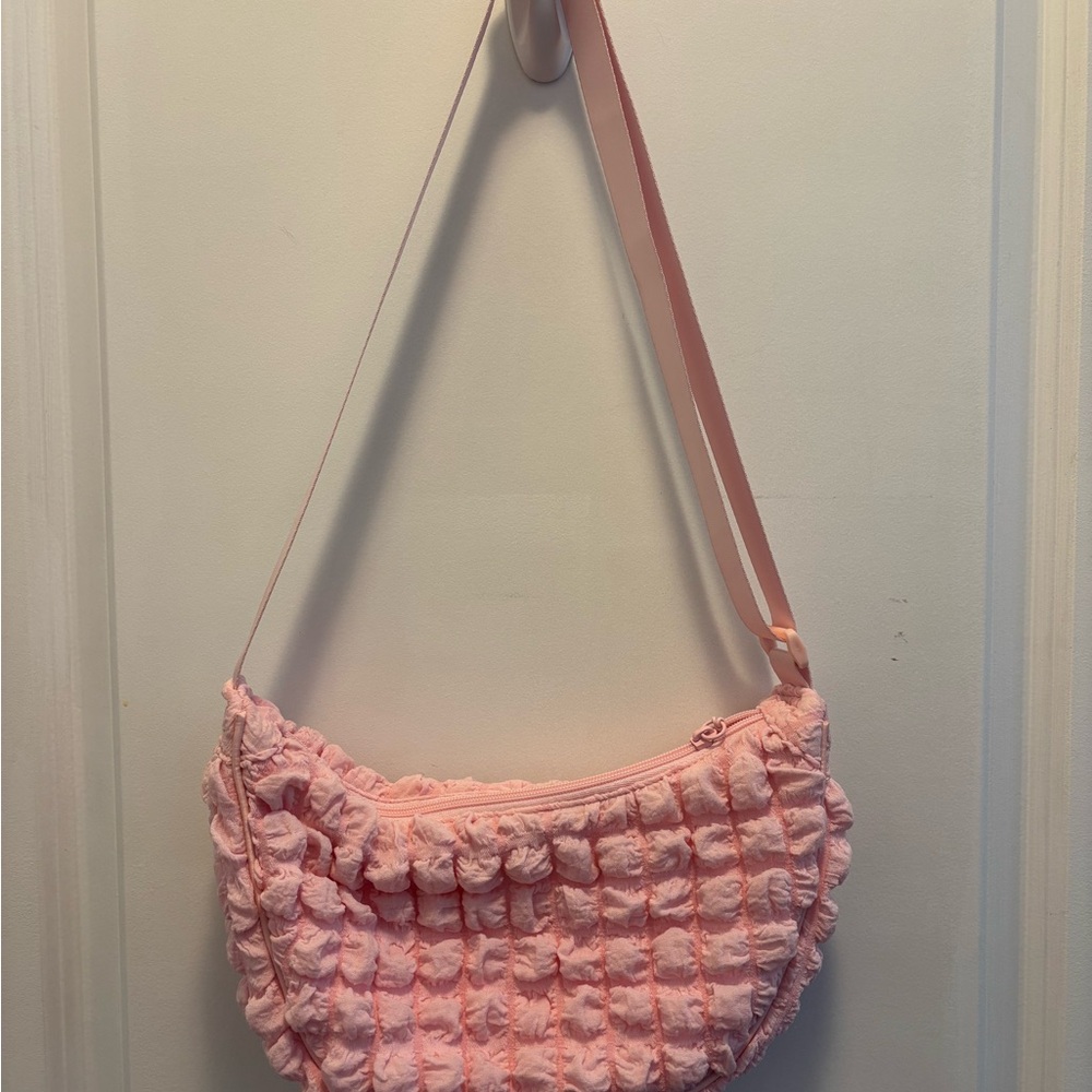Pink Quilted Women's Bag